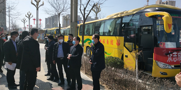 隴運集團運輸務工人員前往浙江義烏